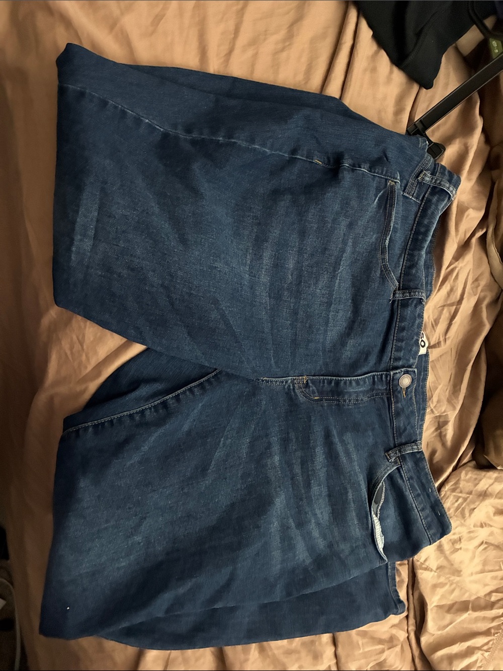 SO Dark Blue Straight Leg Women's Jeans